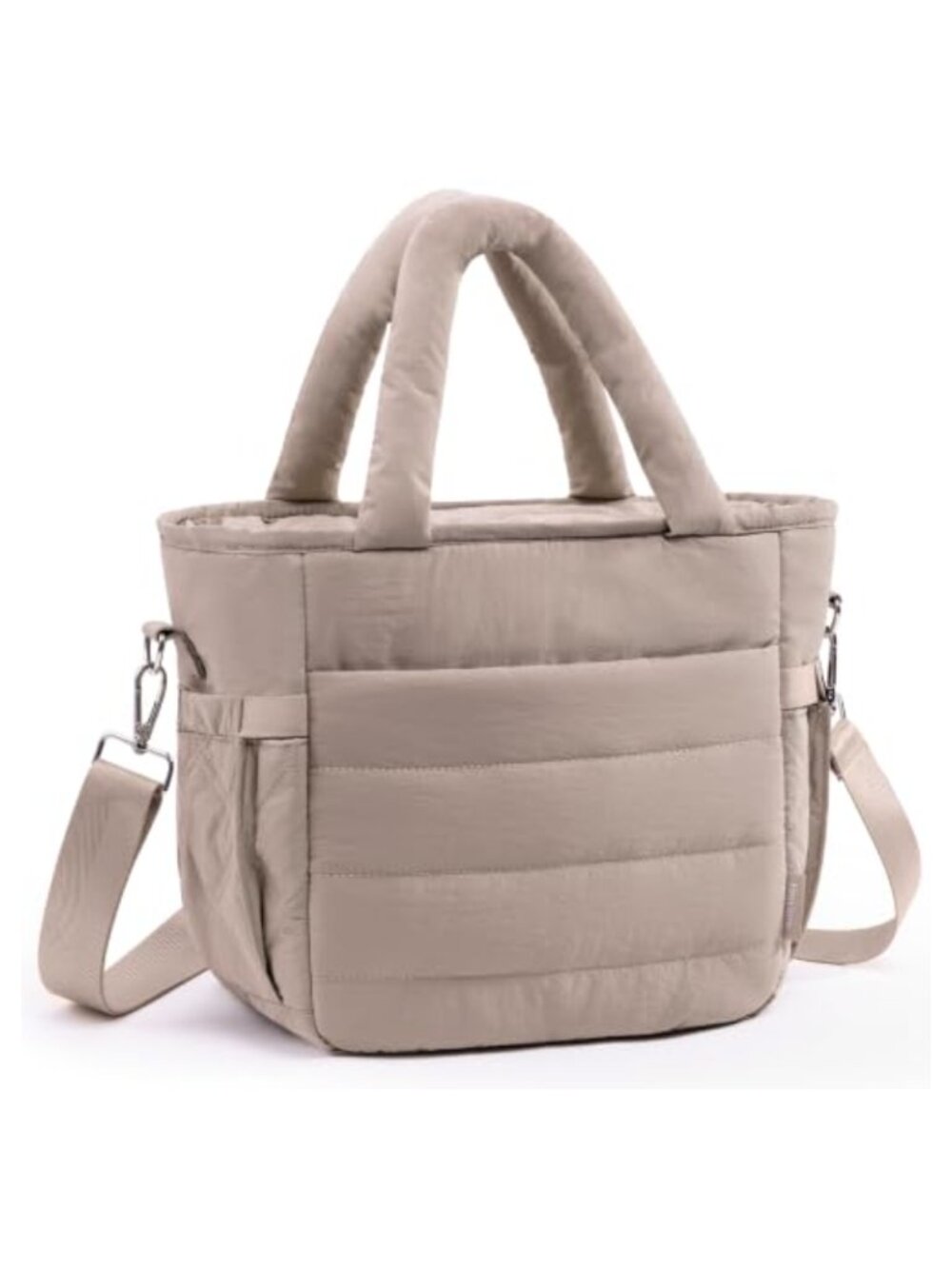 Insulated Lunch Box Tote Bag 10L Leakproof Nylon Puffer Lunch Bag